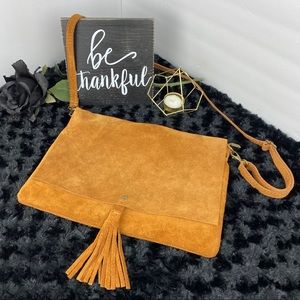 Suede Shoulder Bag